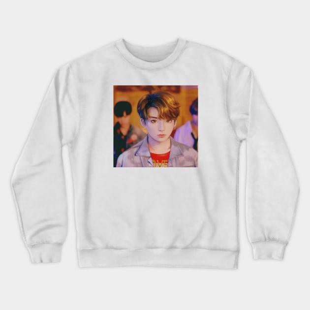 DNA - Jungkook Crewneck Sweatshirt by gerimisore